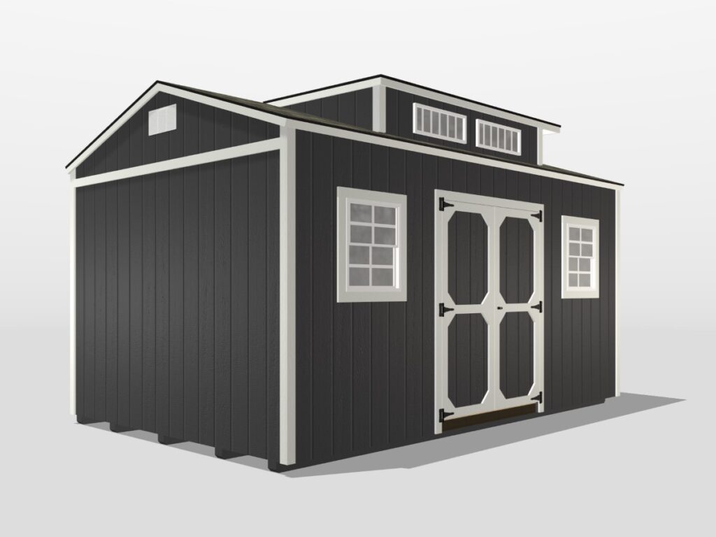 Transom Dormer Shed